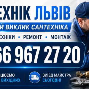 Встановлення умивальника у Львові – акуратний монтаж, зручний графік роботи 066 967 27 20