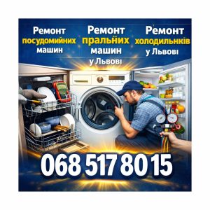 Ремонт посудомийки Zanussi на дому у Львові 068 517 80 15