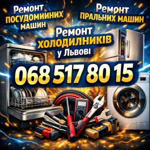 Виїзний ремонт посудомийних машин AEG у Львові 068 517 80 15